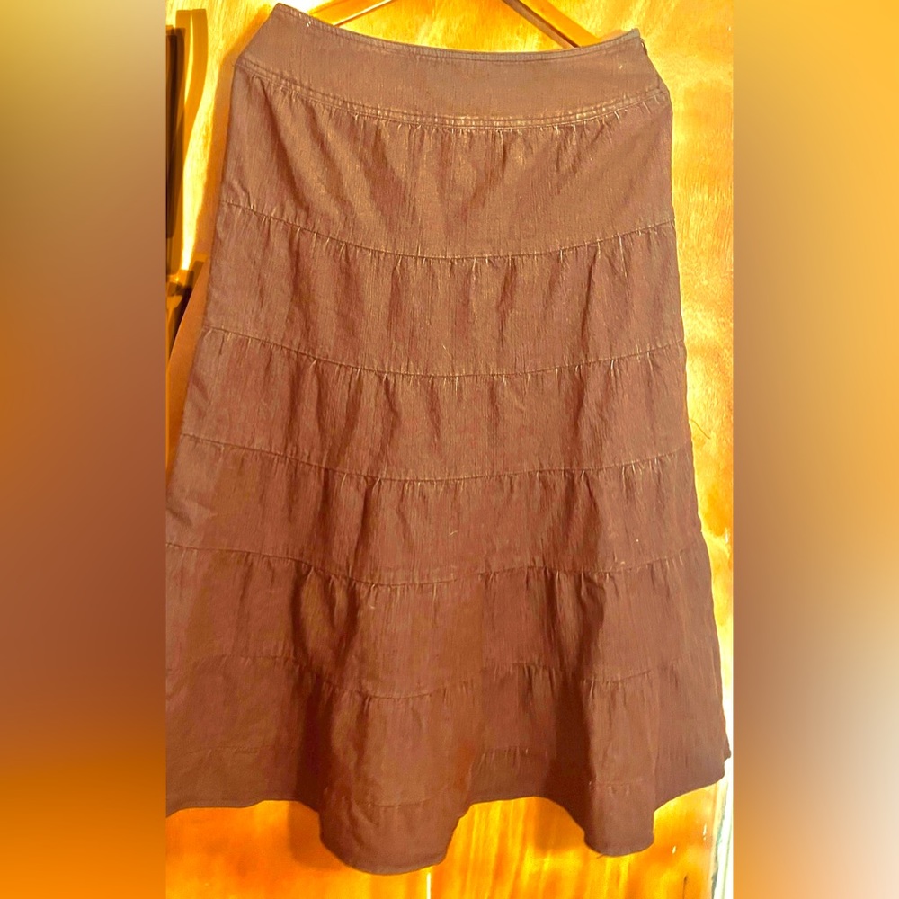 Brown skirt
